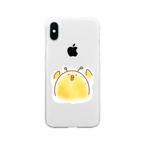 宇宙ひよこ。 Soft Clear Smartphone Case