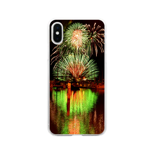 ハワイ最大規模の独立記念日花火大会（Independence Day） Soft Clear Smartphone Case