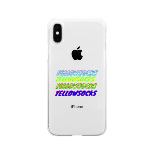 YELLOWSOCKS サーモタンブラー Soft Clear Smartphone Case