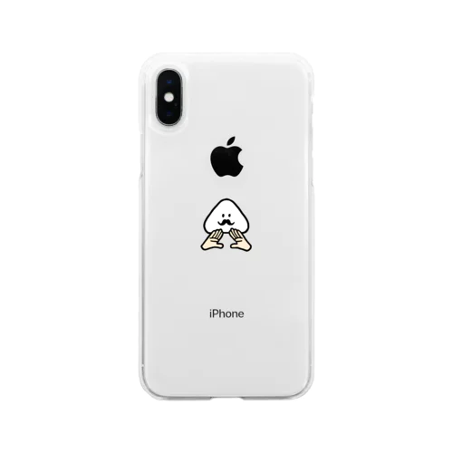 まじんパワー Soft Clear Smartphone Case