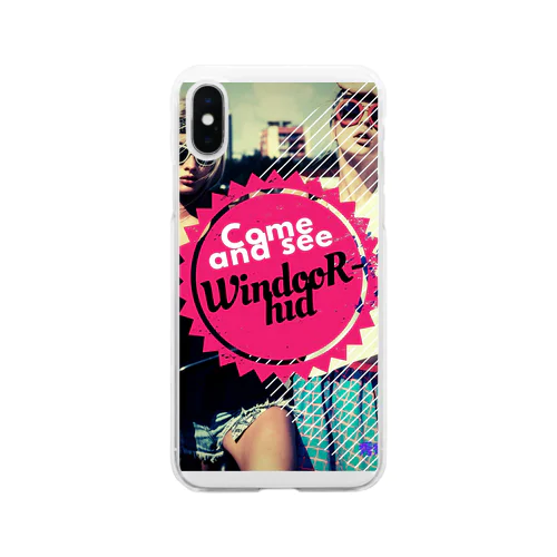 WindooR-hid　Come and Seeデザインシリーズ Soft Clear Smartphone Case