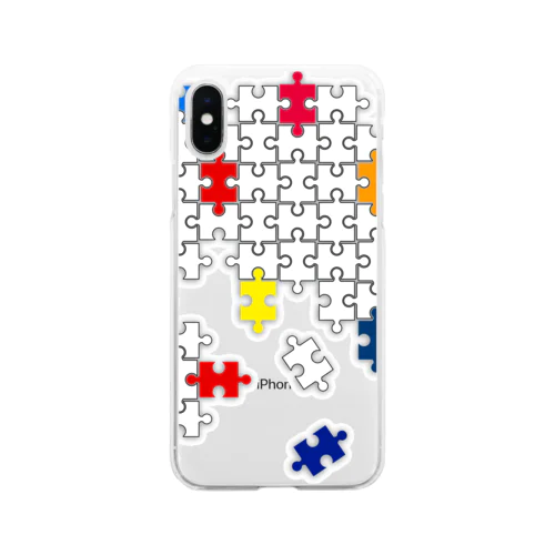 Jigsaw_Puzzle ソフトクリアスマホケース