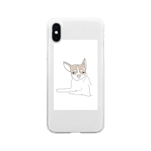 アイケンチワワ Soft Clear Smartphone Case