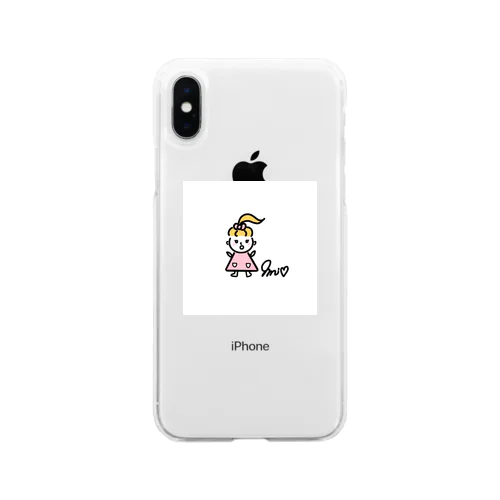 みちゃんグッズ2 Soft Clear Smartphone Case