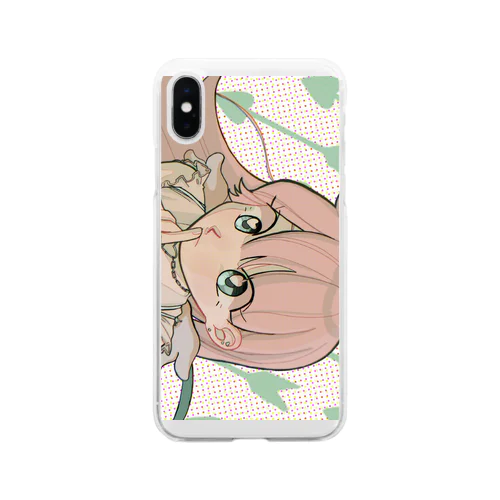 きゅん Soft Clear Smartphone Case