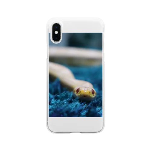 我が家のアイドル Soft Clear Smartphone Case