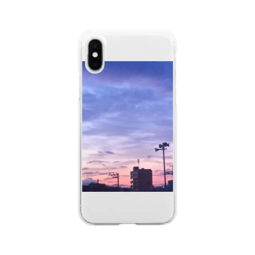 東雲の空 Soft Clear Smartphone Case