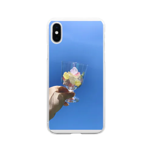 空、琥珀糖 Soft Clear Smartphone Case