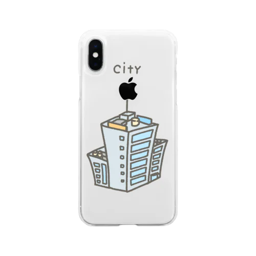 city Soft Clear Smartphone Case