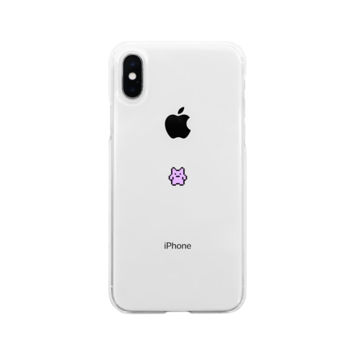 ドット絵モンスター　ぎゃろろ Soft Clear Smartphone Case