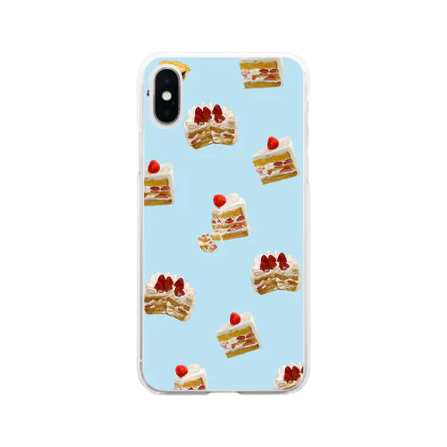 🍰ケーキ大集合🍰 Soft Clear Smartphone Case