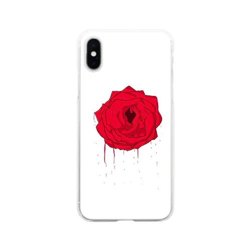 薔薇 Soft Clear Smartphone Case