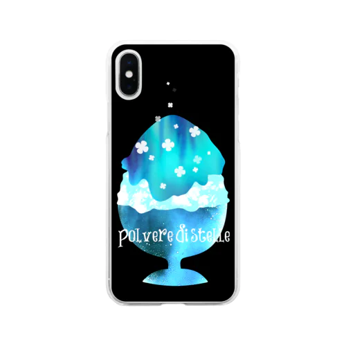 星屑のかき氷 Soft Clear Smartphone Case