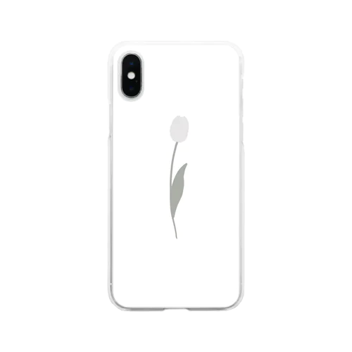 チューリップ Soft Clear Smartphone Case