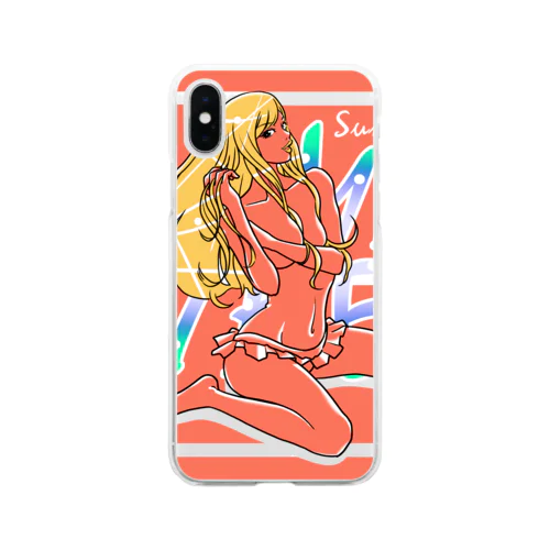 SummerVibes Soft Clear Smartphone Case
