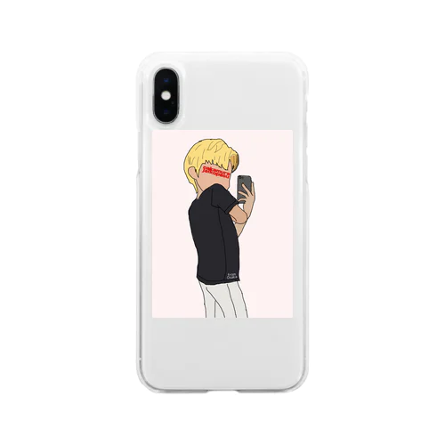 中村ジャイ子パス  グッツ3 Soft Clear Smartphone Case