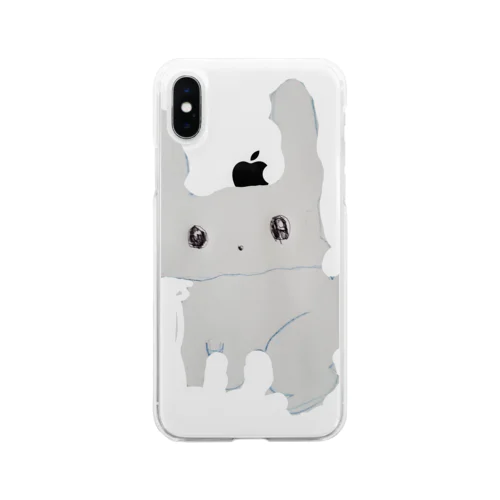 うさぎ Soft Clear Smartphone Case