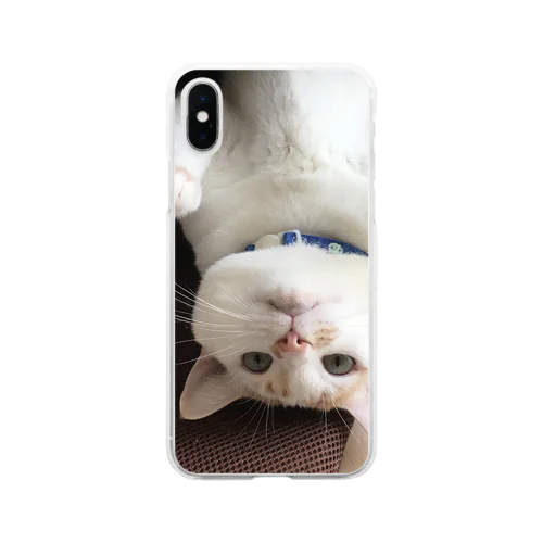 猫ちゃん Soft Clear Smartphone Case