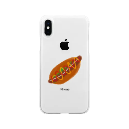 ふわどっぐ🌭 Soft Clear Smartphone Case