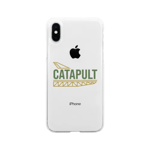 カタパルト CATAPULT ロゴ Soft Clear Smartphone Case