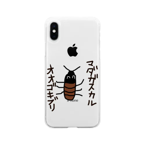 マダゴキ Soft Clear Smartphone Case