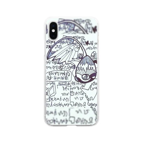 「おしゃべるたまご」シリーズ Soft Clear Smartphone Case