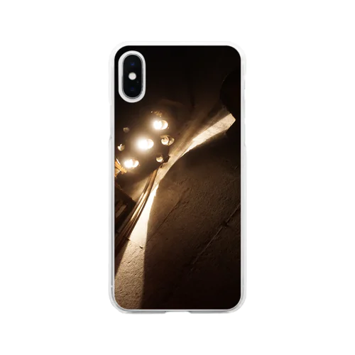 中継信号機 Soft Clear Smartphone Case