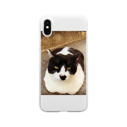 猫ちゃん Soft Clear Smartphone Case