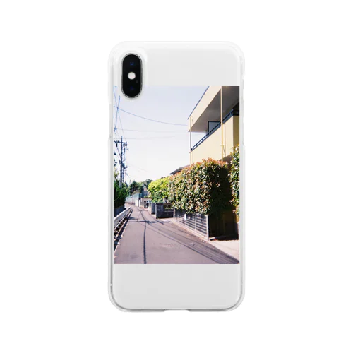 通学路 film Soft Clear Smartphone Case