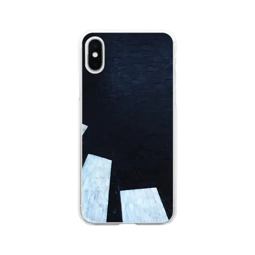 僕は独りだ Soft Clear Smartphone Case