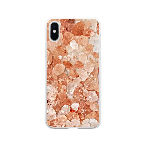 ピンクソルト Soft Clear Smartphone Case