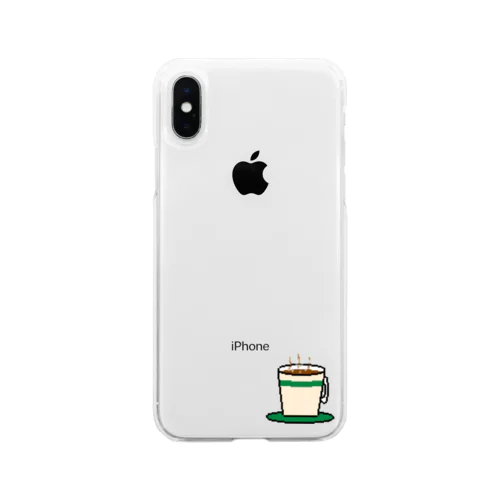 coffee Soft Clear Smartphone Case