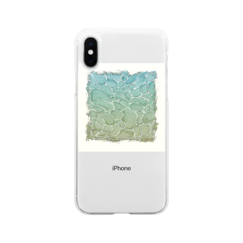 夏の朝 Soft Clear Smartphone Case