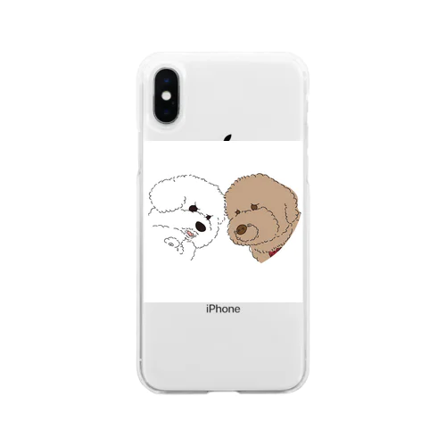 みかんbrothers Soft Clear Smartphone Case