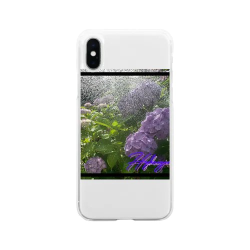 第一弾！Hydrangeaグッズ Soft Clear Smartphone Case