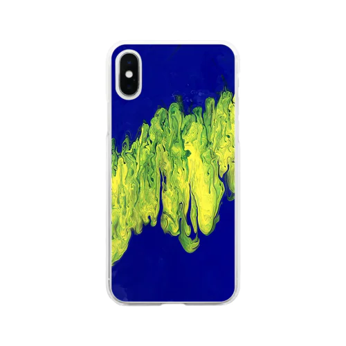 fluidart_fjimdl Soft Clear Smartphone Case