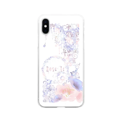 Rose・Ai Soft Clear Smartphone Case