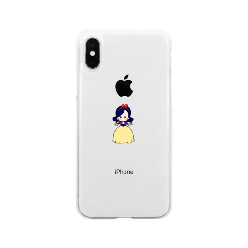 白雪ちゃん Soft Clear Smartphone Case