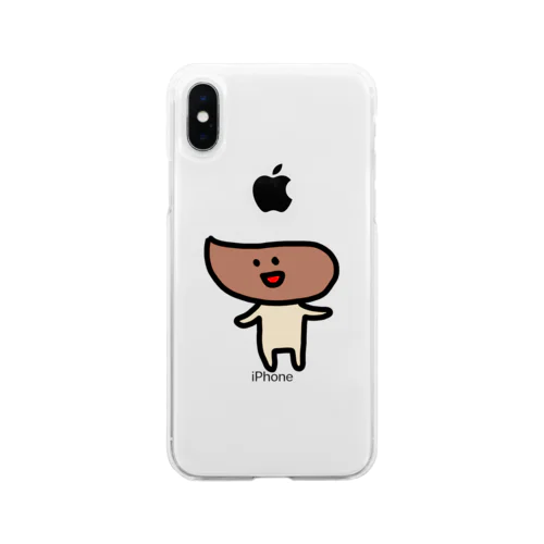 Unko-chan Soft Clear Smartphone Case