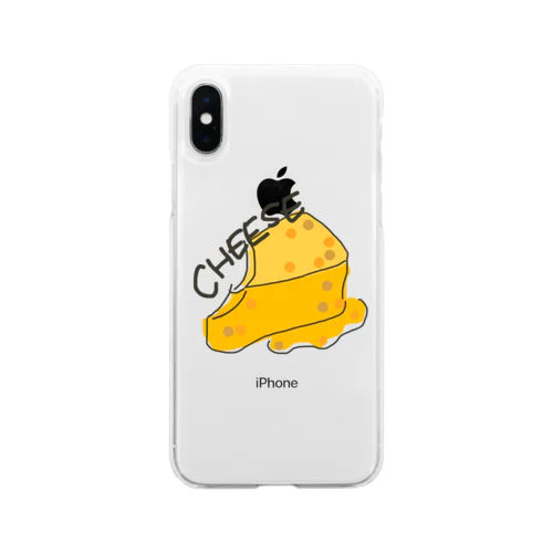 はい、チーズ Soft Clear Smartphone Case