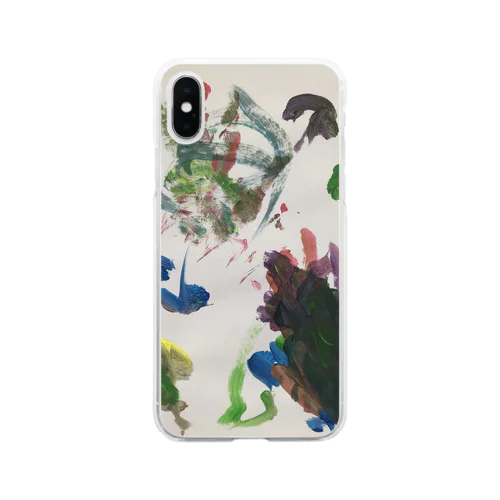 こなつ画伯 Soft Clear Smartphone Case