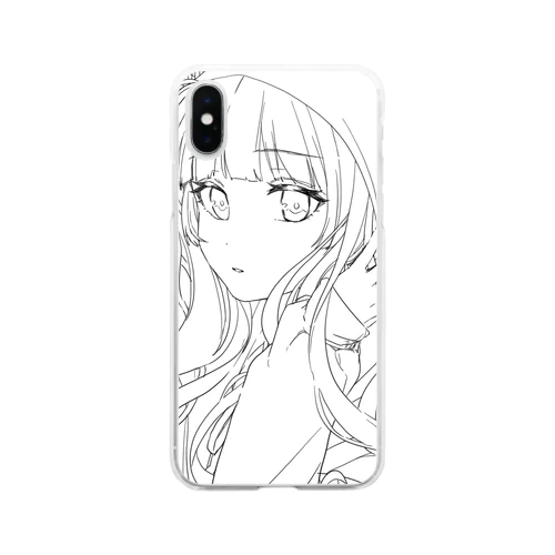 一希凛ラフグッズ2 Soft Clear Smartphone Case