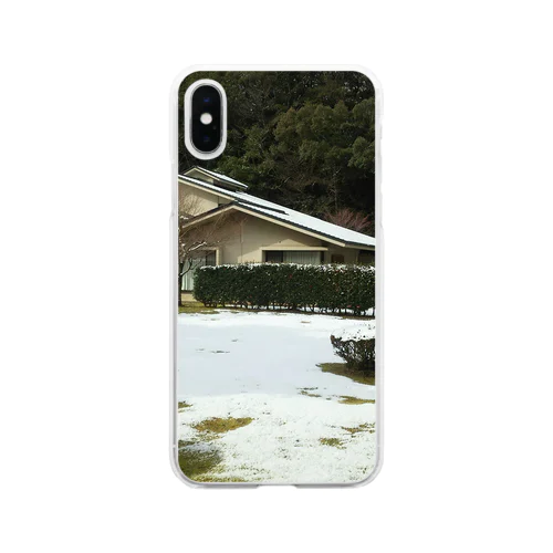 雪景色 Soft Clear Smartphone Case