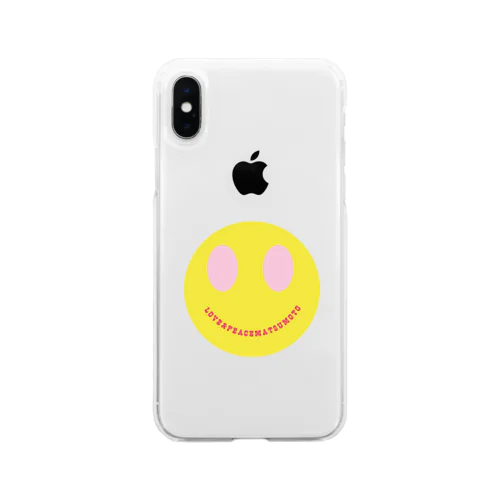 LOVE&PEACE MATSUMOTO ソフトスマホケース Soft Clear Smartphone Case