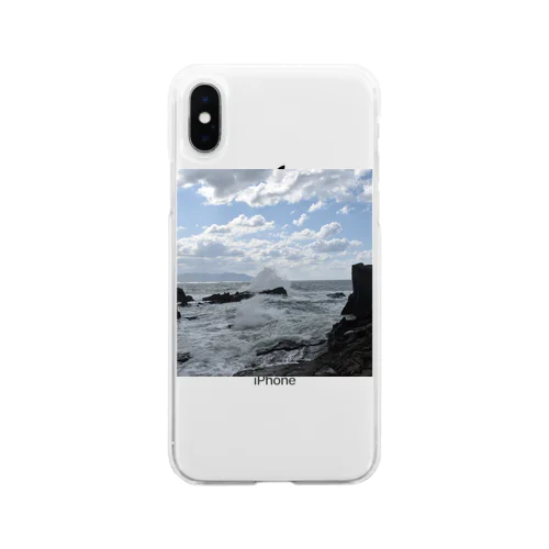 東尋坊 Soft Clear Smartphone Case