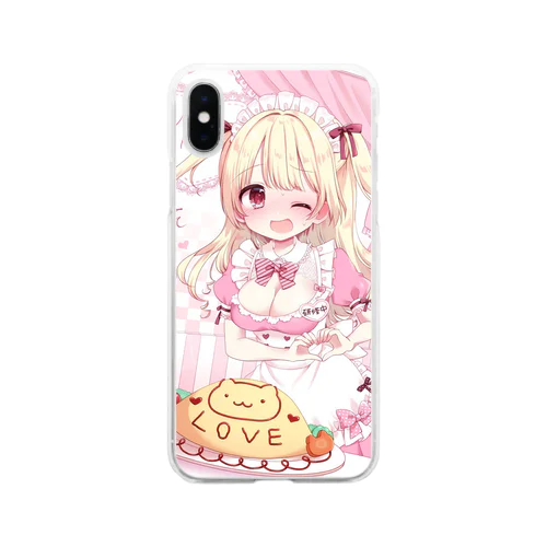 萌え萌えきゅん Soft Clear Smartphone Case