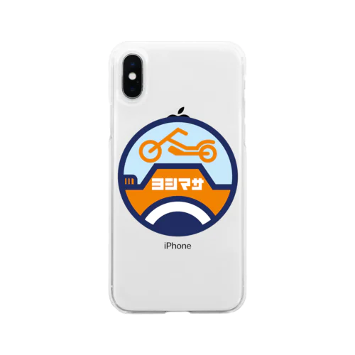 パ紋No.3438 ヨシマサ Soft Clear Smartphone Case