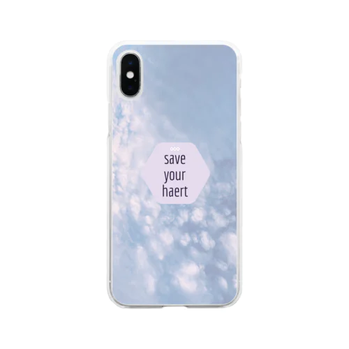 Save Your Heart Soft Clear Smartphone Case