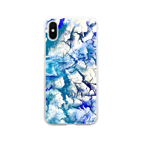 【Novaurelia】波_ソフトスマホケース Soft Clear Smartphone Case