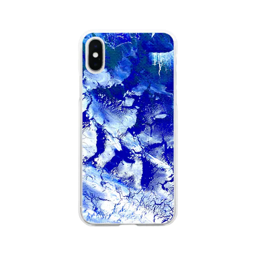 【Novaurelia】波_ソフトスマホケース Soft Clear Smartphone Case